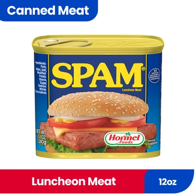 Spam Luncheon Meat Regular12Oz 110167