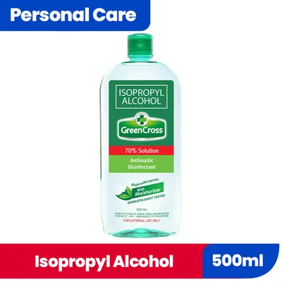 GREENCROSSALCO70%W/MOIST500ML 510900