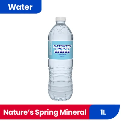 NATURES SPRING MINERAL 1L# 211407