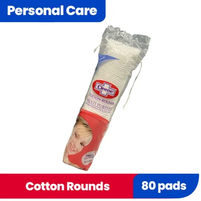 CLEENE COT ROUNDS 80PADS 513793