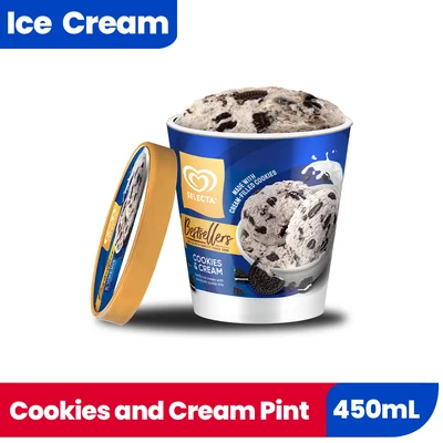 Selecta Cookies & Cream 450Ml 310792