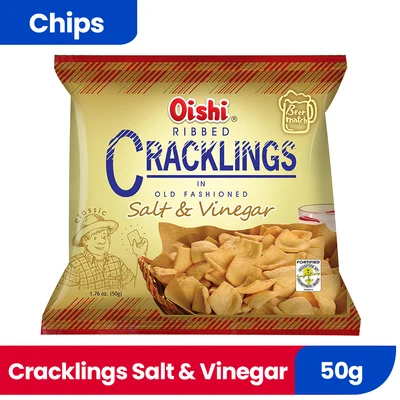 Cracklings Salt & Vinegar 50G 210908