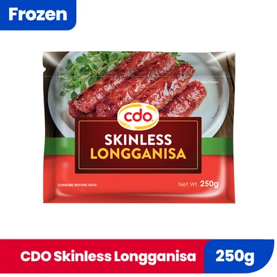 Cdo Skinless Longganisa 250G 320934
