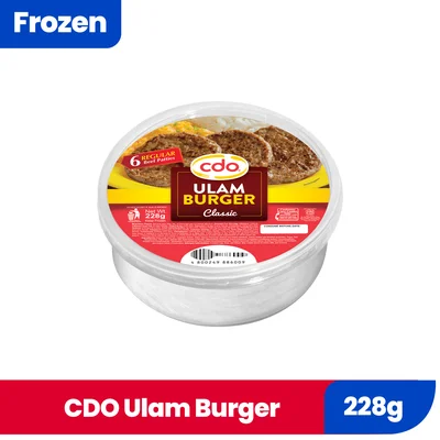 CDO ULAMBURGER PATTIES REG228GM311010