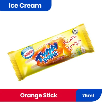 Nestle Twin Pops Orange 75Ml 310171