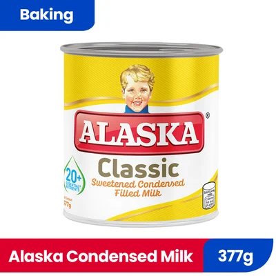 ALASKA CONDENSED MILK 377G 110442