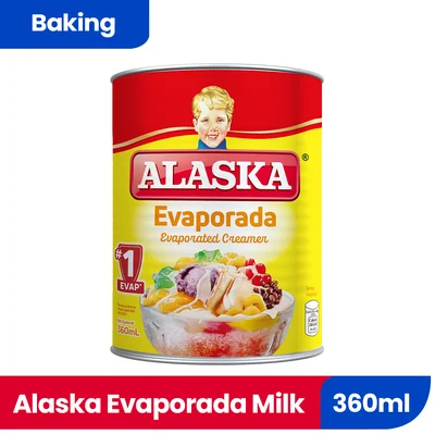 ALASKA EVAPORADA MILK 360ML 110455