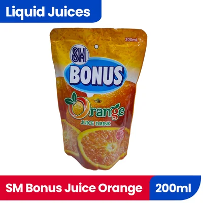 SM BONUS JUICE ORANGE 200ML 210747