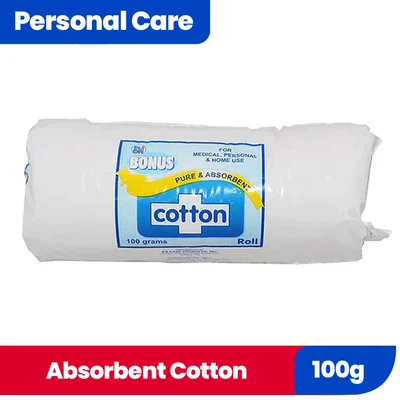 SM BONUS COTTON ABSORBENT 100G 510443