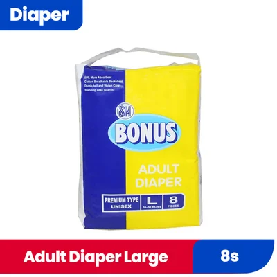 SM BONUS ADULT DIAPER L 8S 510344