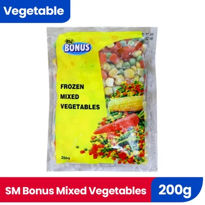 SM BONUS MIXED VEGETABLES 200GM311044