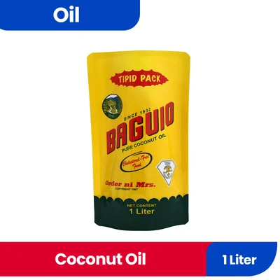 BAGUIO COCONUT OIL POUCH1L 110020