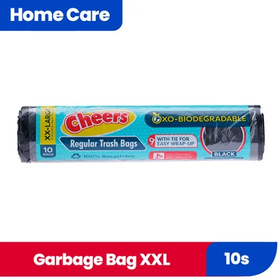 Cheers Trashbag Blk Xxl 10S 512098