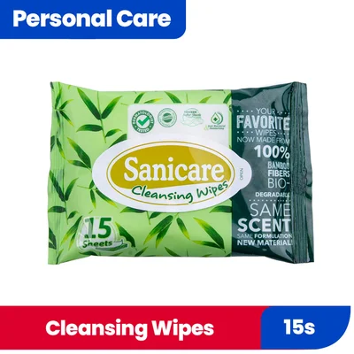 SANICARE CLEANSNG WPS15SHTS 511136