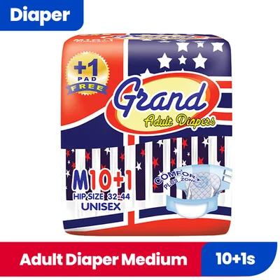 Grand Adult Diaper M 10+1S 516859