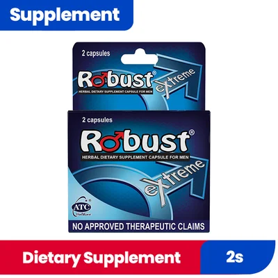 ROBUST EXTREME MEN CAP400MG2S 610827