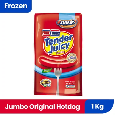 PUREFOODS TJ HTDOG JMBO ORIG1KG311045