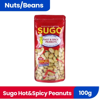 Sugo Hot&Spcy Pnuts100G 211728