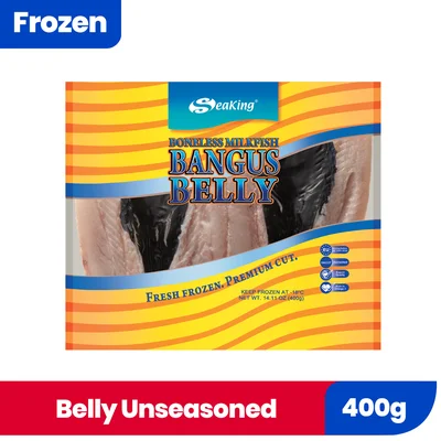 SEAKNG BELLY UNSEASONED 400G 310837