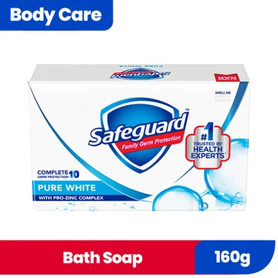 Safeguard Soap White 160G 514061