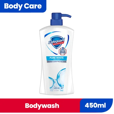 SAFEGUARD BW PUREWHITE 450ML 518601