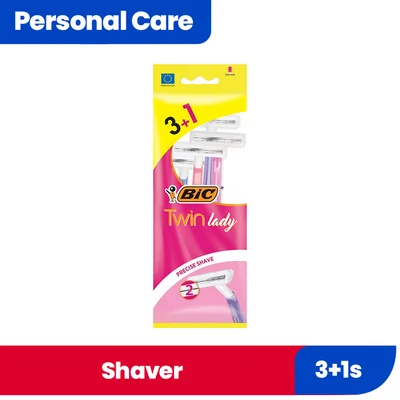 BIC SHAVER 2 TWIN LADY 3+1S 517627