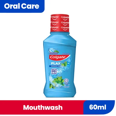COLGATE PLAX PEPPERMINT 60ML 510864