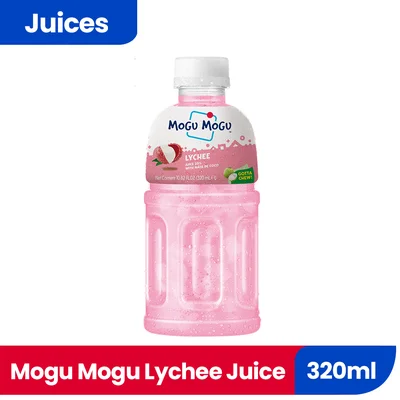 MOGU MOGU LYCHEE JUICE 320ML 210749