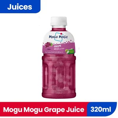 Mogu Mogu Grape Juice 320Ml 211591