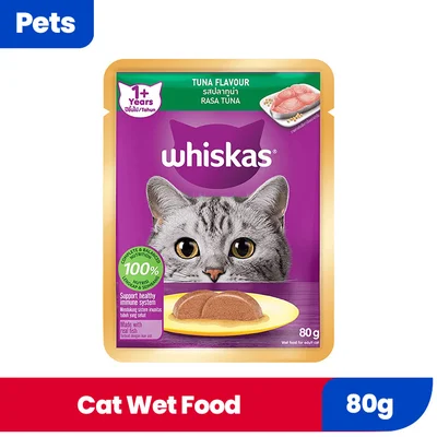 WHISKAS POUCH TUNA 80G 517074