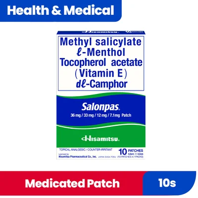 SALONPAS PATCH 10S 510651