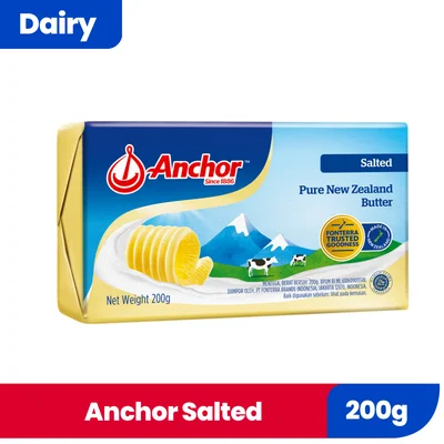 Anchor Salted Butter 200G 320597