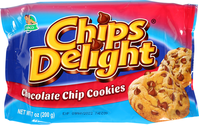 CHIPS DLIGHT COOKIES CHOCO 200G (211717)