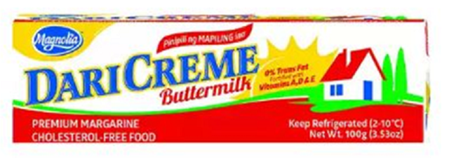 DARI CREME BTERMLK SALTED 100GM (311071)